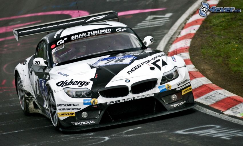 BMW Z4 GTR, racerbana