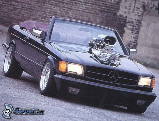 Mercedes, Big Block, motor