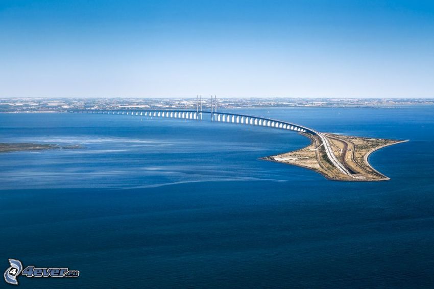Øresund Bridge, hav