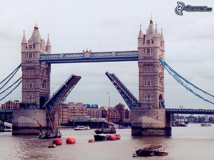 Tower Bridge, Thames, London
