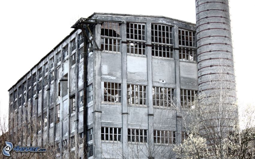 gammal fabrik