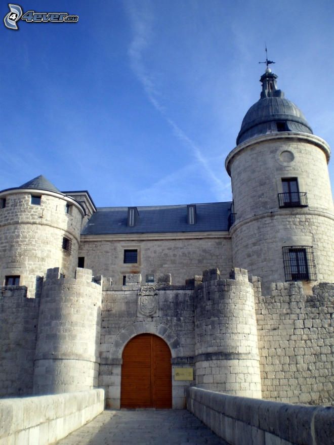 castle Simancas, gränd