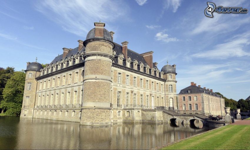 Château de Belœil, sjö