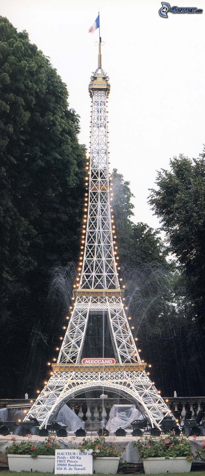 Eiffeltornet, miniatyr