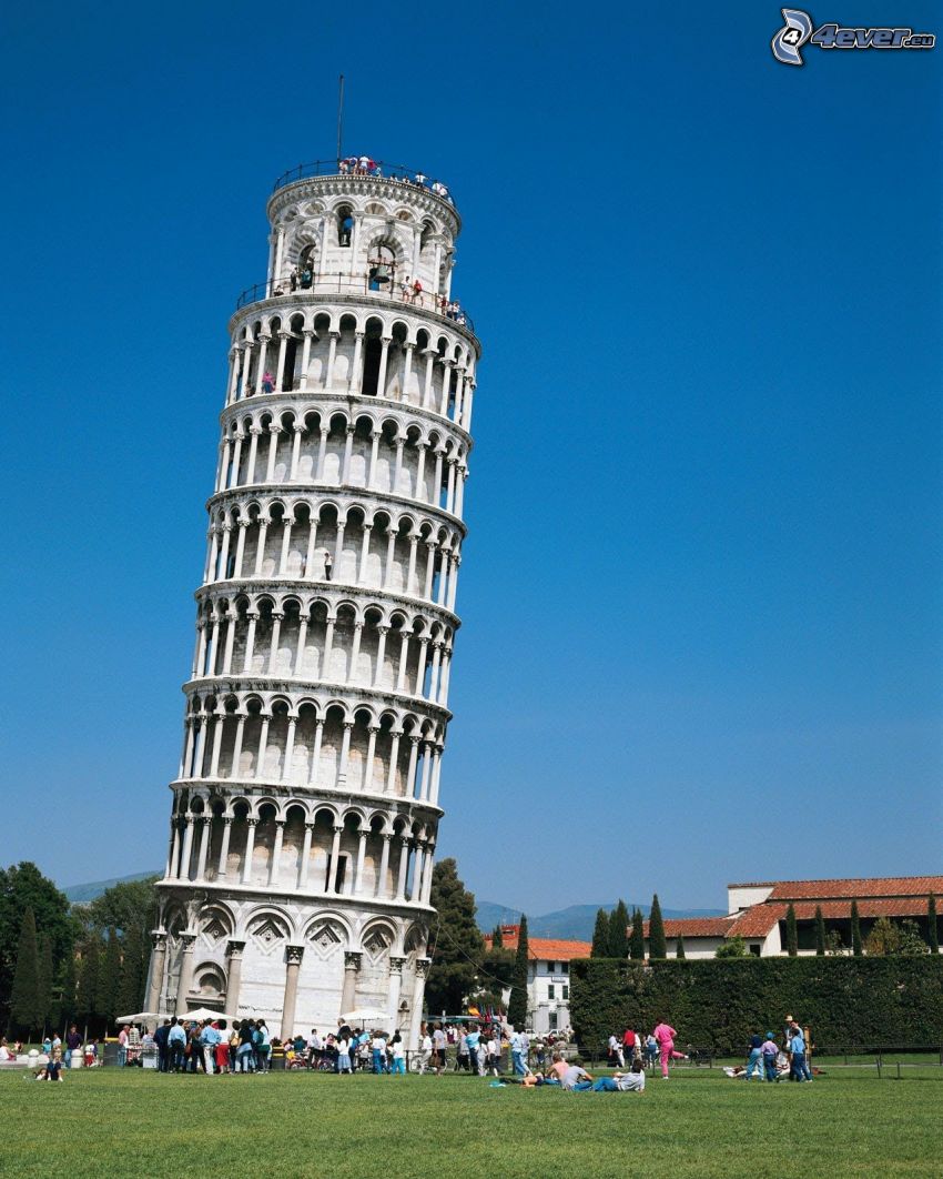 Lutande tornet i Pisa