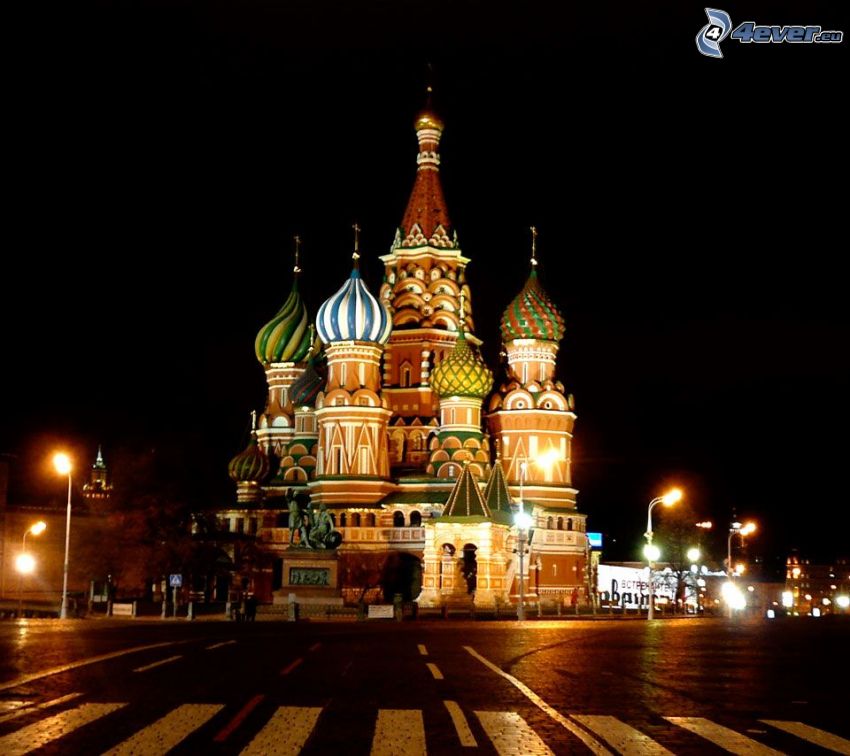 Vasilijkatedralen, nattstad
