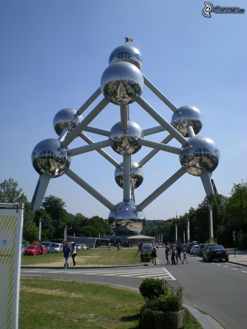 Atomium, Bryssel, Belgien