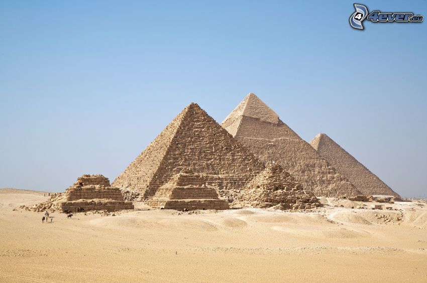 pyramiderna i Giza, Egypten