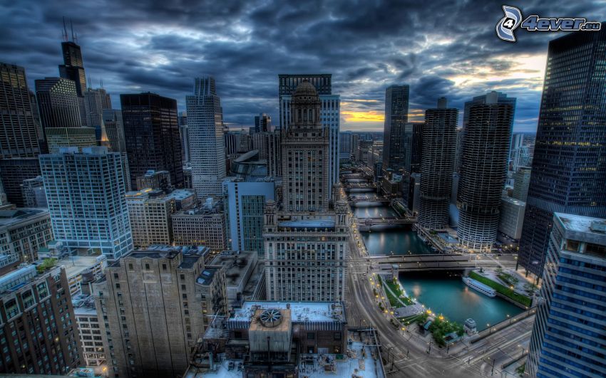 Chicago, HDR