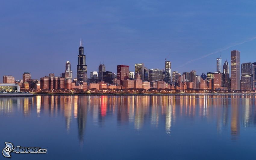 Chicago, skyskrapor, Willis Tower