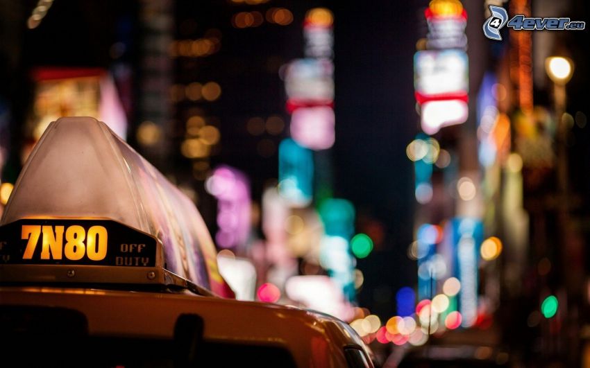 NYC Taxi, nattstad