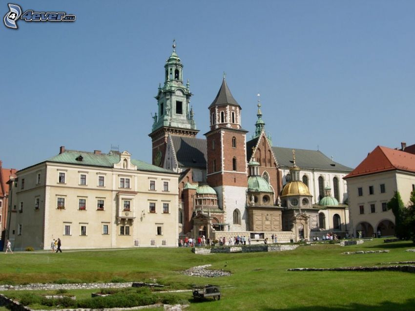 Slottet Wawel, Krakow, gård
