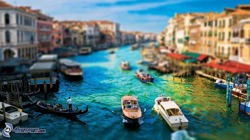 Venedig, diorama
