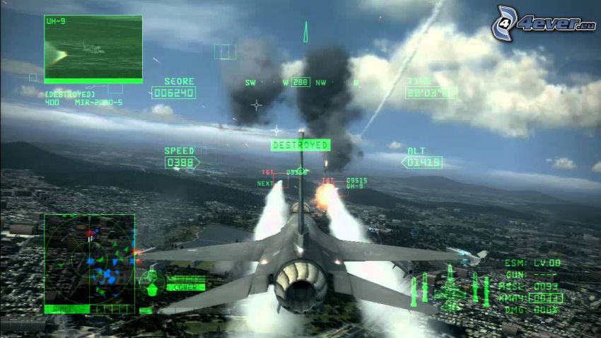 Ace Combat 6, jaktplan