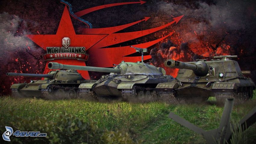 World of Tanks Generals, tankar