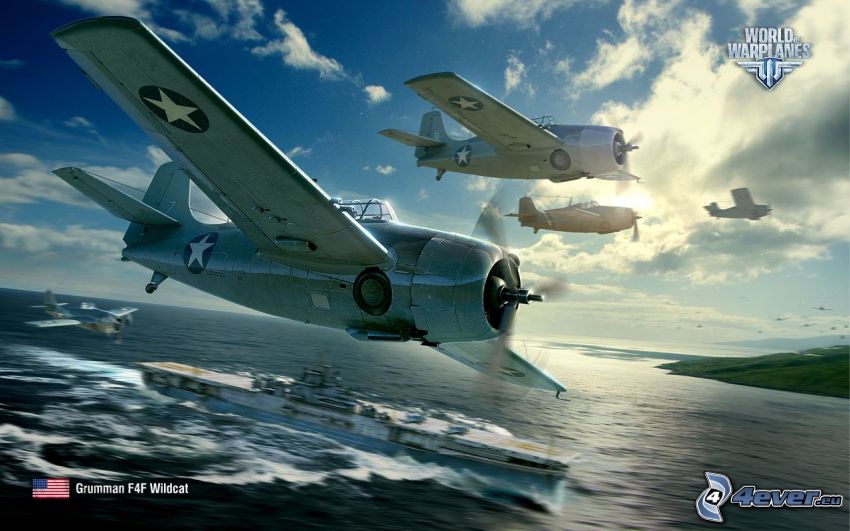 World of warplanes, båt, öppet hav