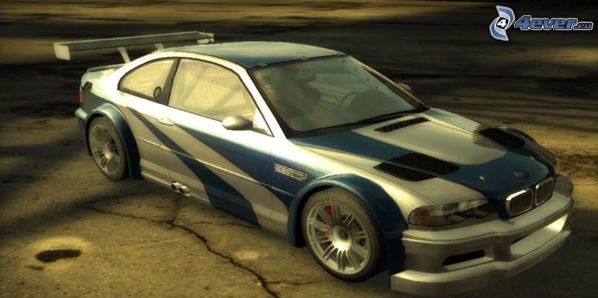 BMW M3 GTR, Need For Speed - Most Wanted