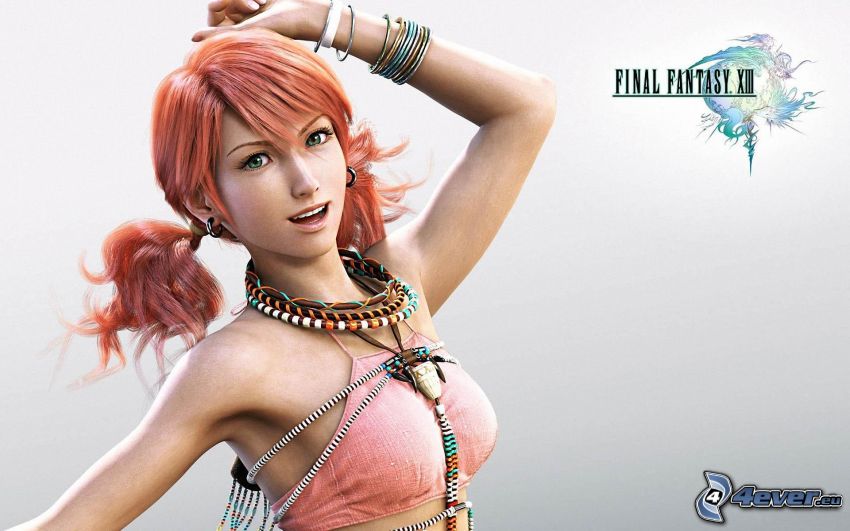 Final Fantasy XIII, fantasy tjej
