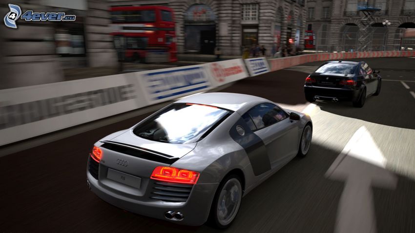 Gran Turismo 5, lopp, Audi R8