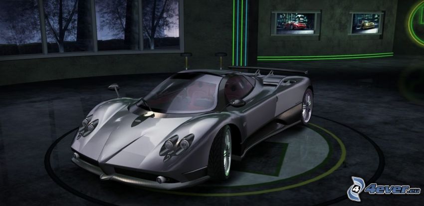 Need For Speed - Carbon, McLaren F1, ring