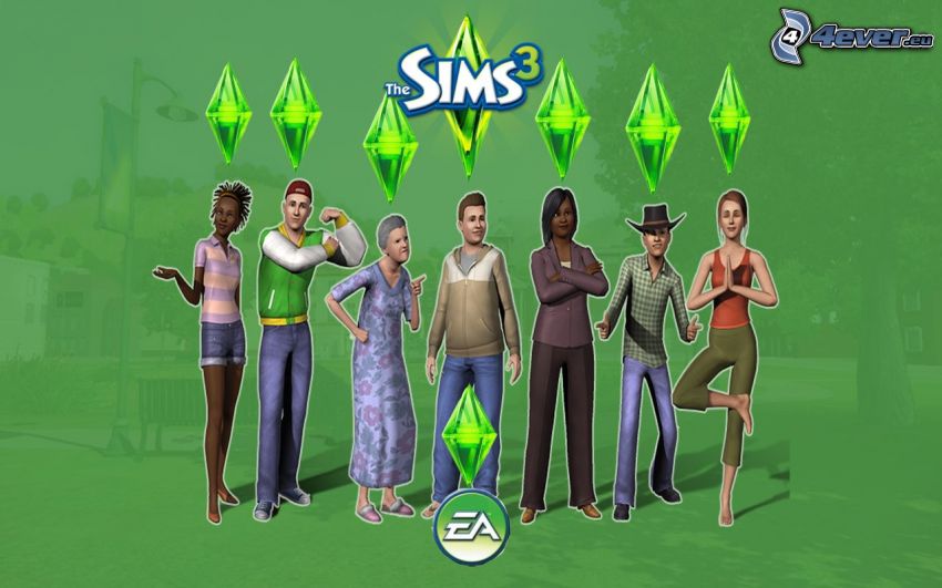 The Sims 3, figurer