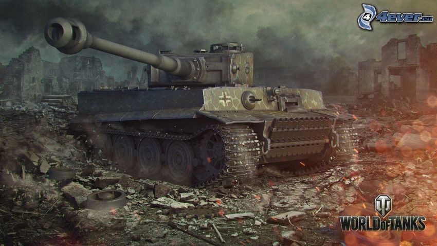 Tiger, World of Tanks, tank