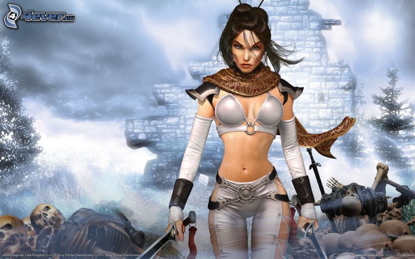 Untold Legends: Dark Kingdom, fantasy krigerska
