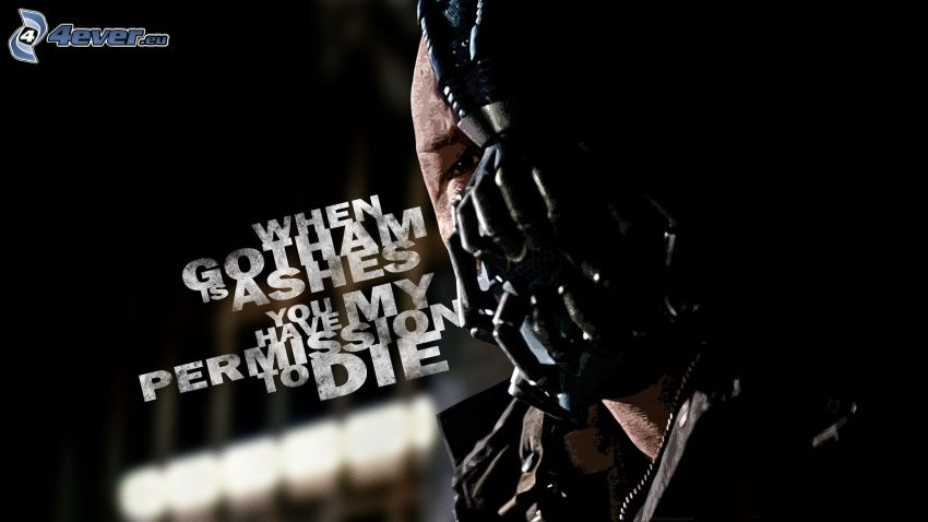 Bane, The Dark Knight Rises