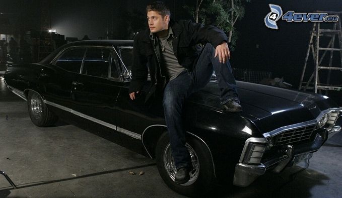 Dean Winchester, Supernatural, Muscle Car, bil