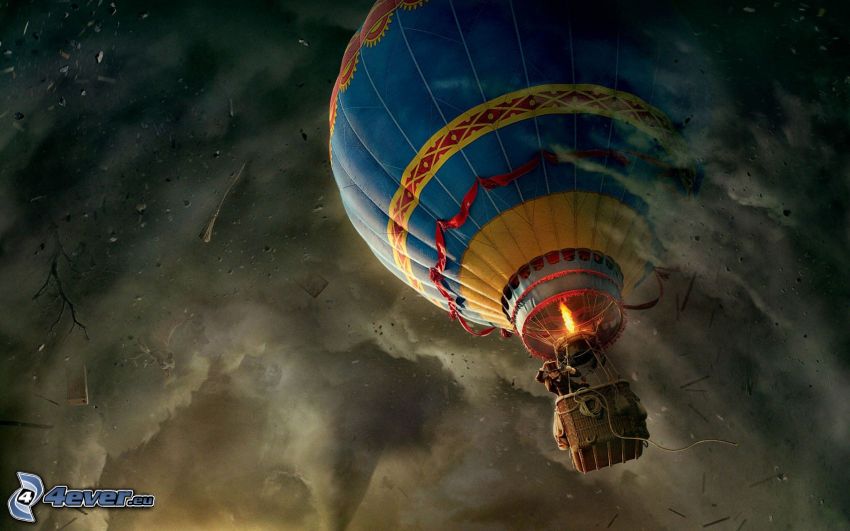 Oz the Great and Powerful, ballong