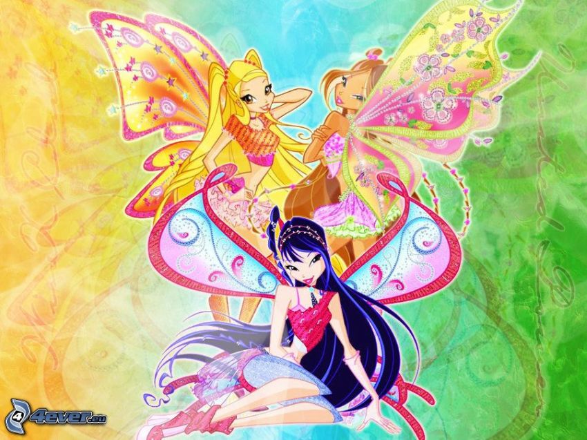 Stella, Flora, Musa, Winx Club