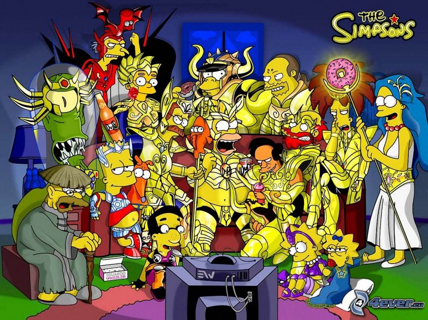 The Simpsons, figurer
