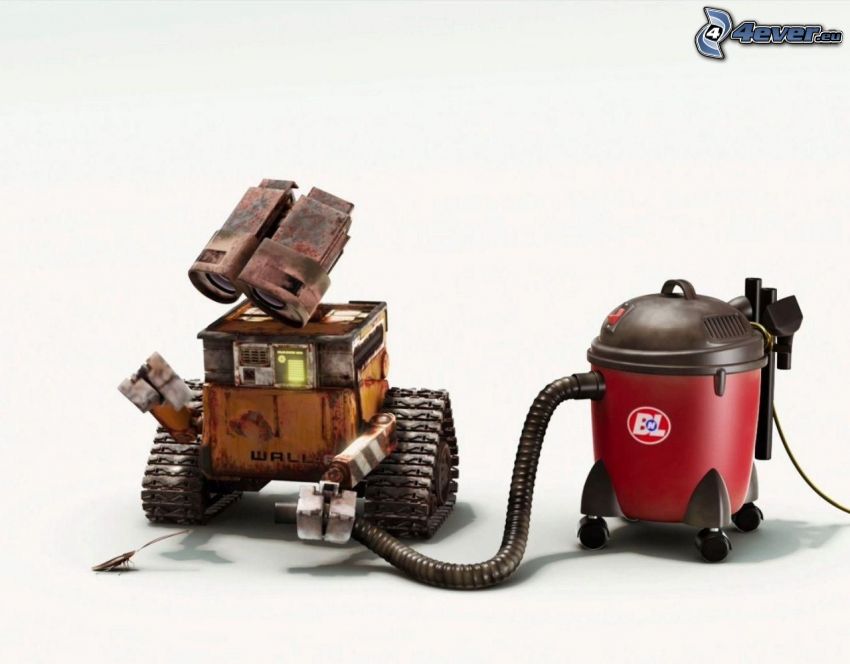 WALL·E, robot, dammsugare