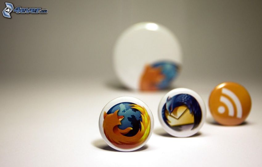 Firefox & Thunderbird, RSS, märkesbrickor