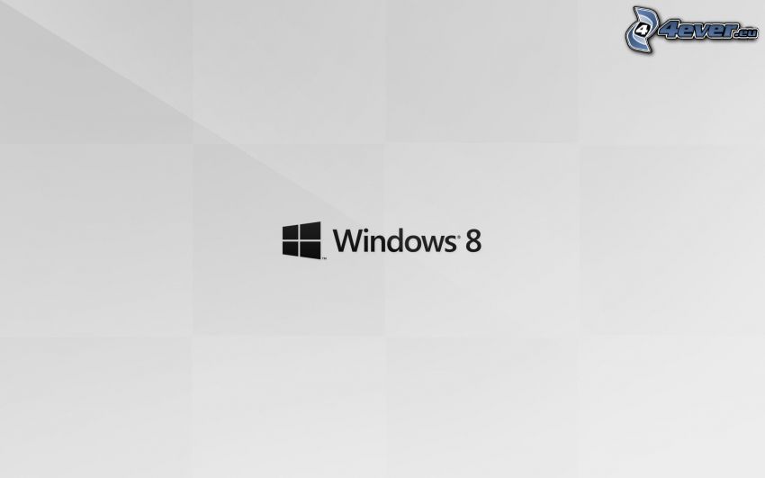 Windows 8, grå bakgrund
