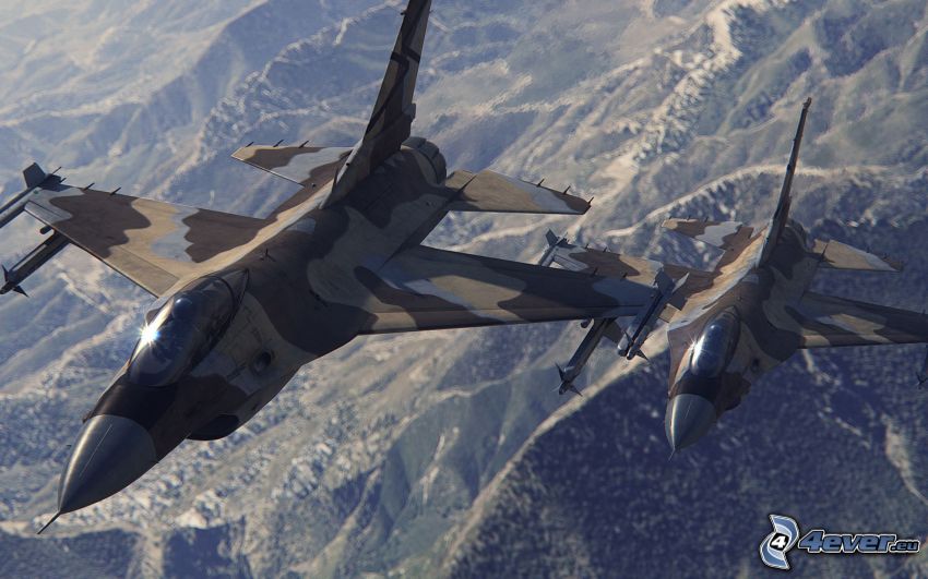 ett par F-16