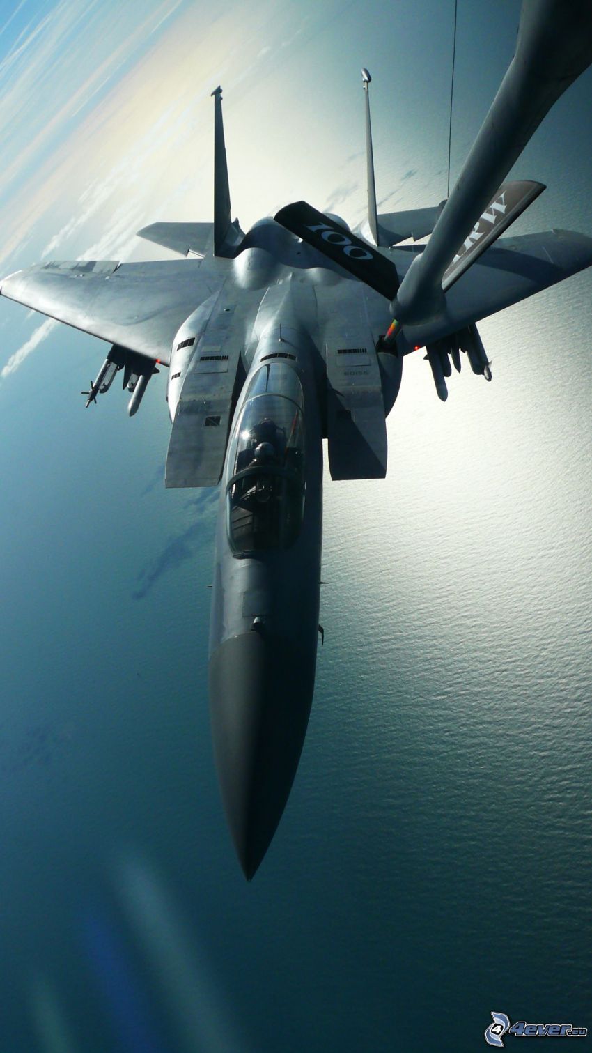 F-15 Eagle, lufttankning