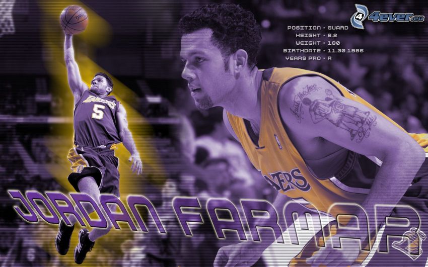 Jordan Farmar, LA Lakers, NBA, basketbollsspelare, basket