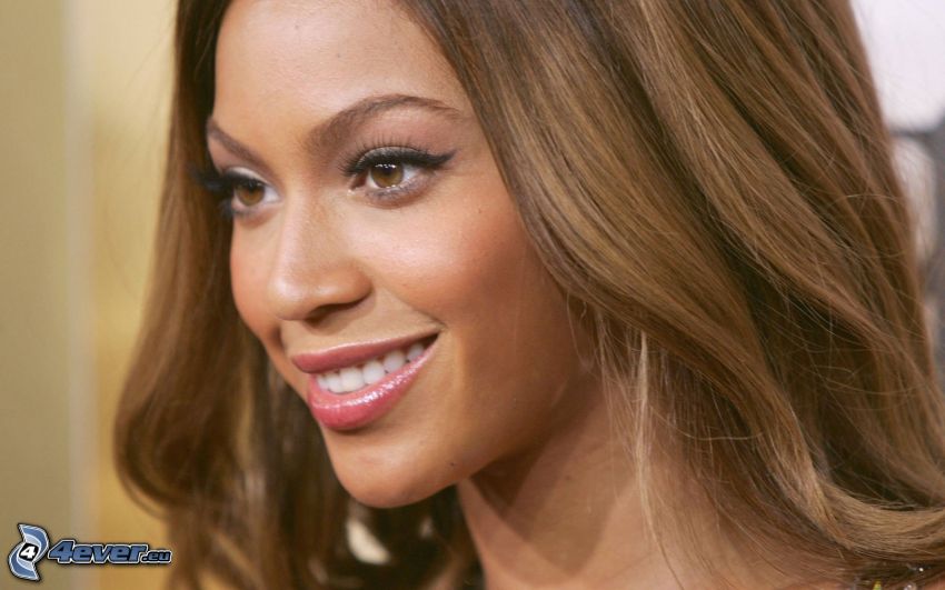 Beyoncé Knowles, sångerska, leende