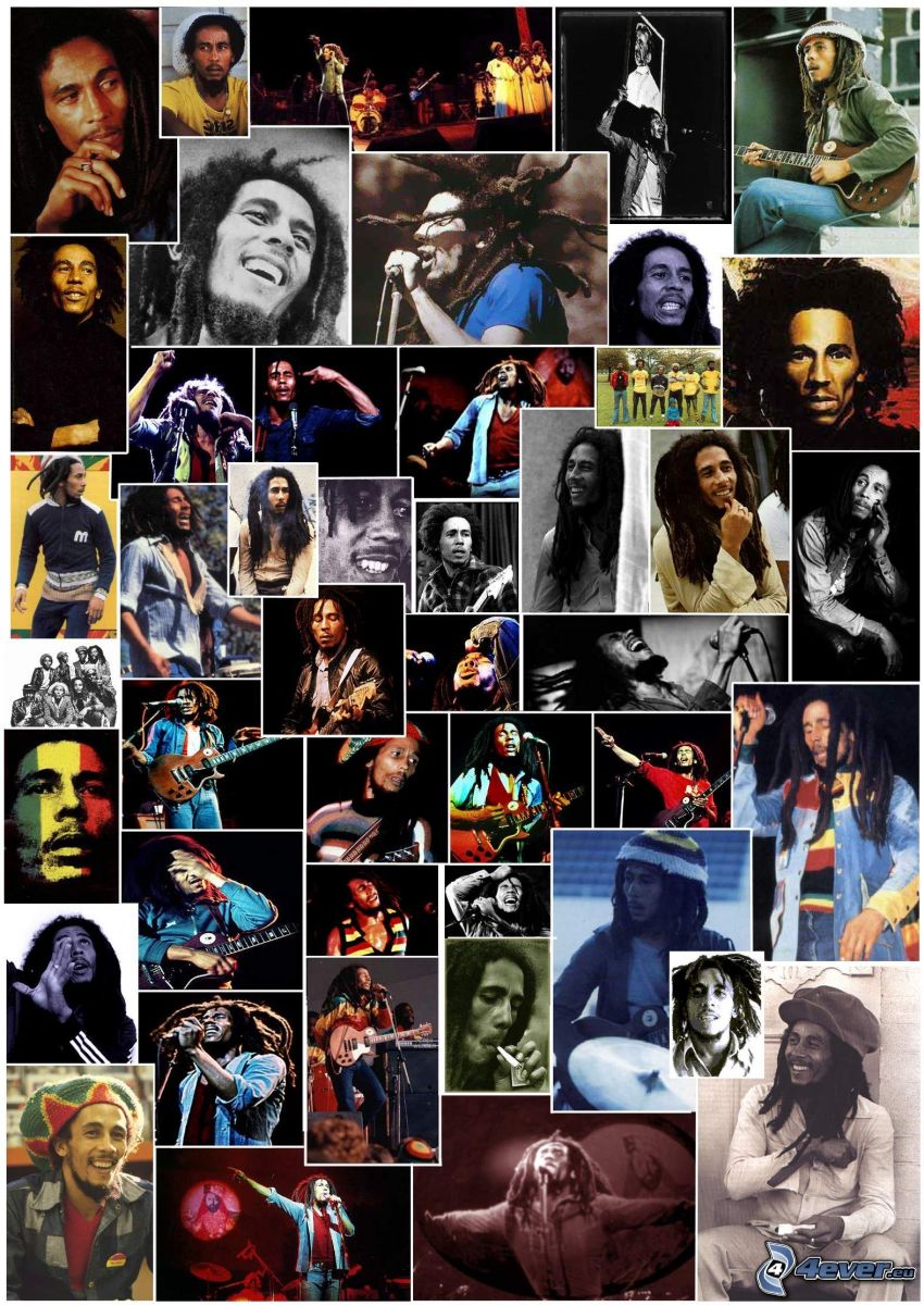 Bob Marley, collage