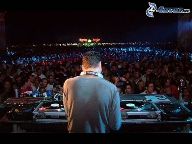 DJ Tiësto, DJ, konsert, enormt party, musik