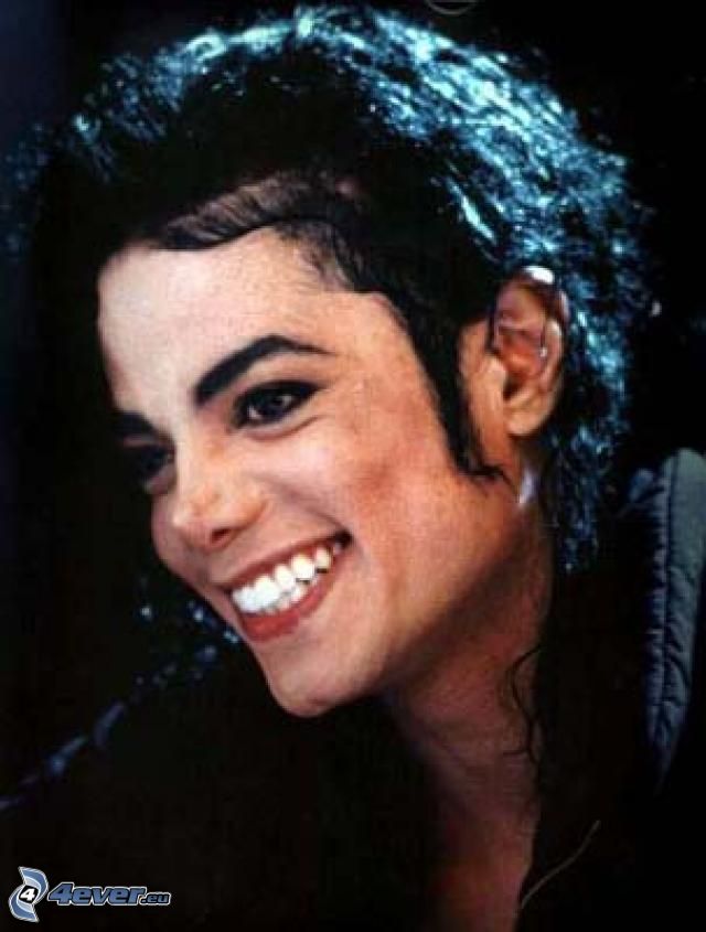 Michael Jackson, leende