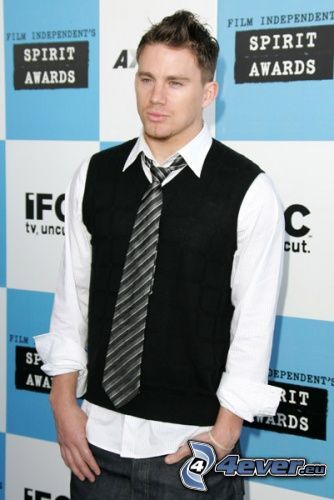 Channing Tatum, skådespelare, slips, man