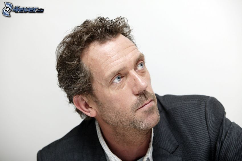 Hugh Laurie, blick