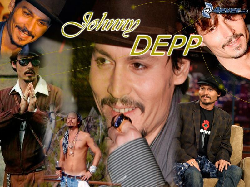 Johnny Depp, skådespelare, man