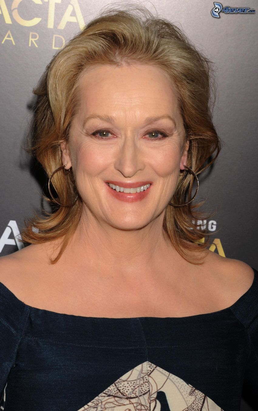 Meryl Streep, leende