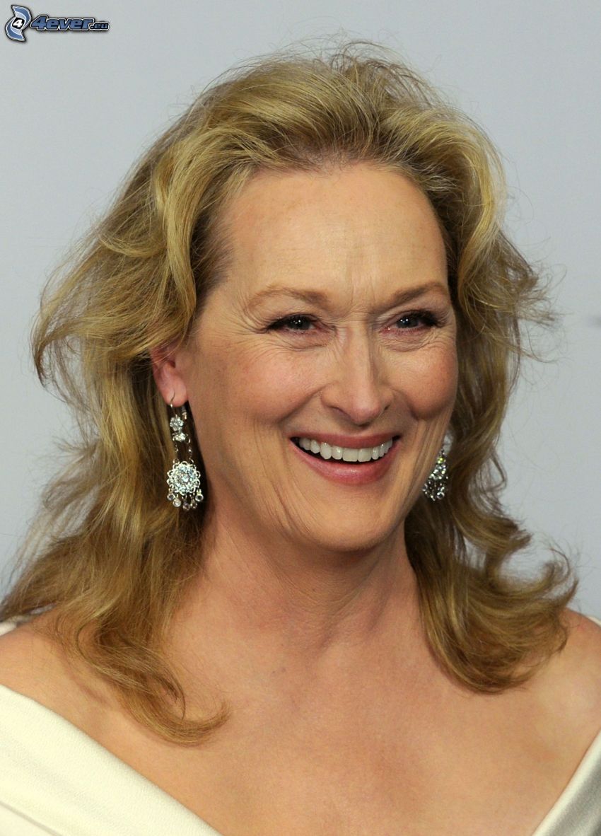 Meryl Streep, leende