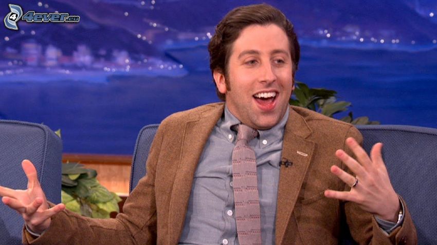 Simon Helberg, gest