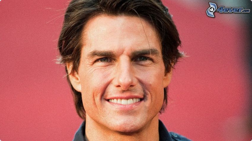 Tom Cruise, leende