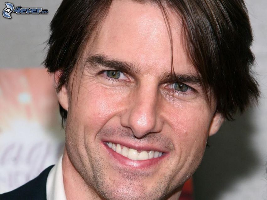 Tom Cruise, leende